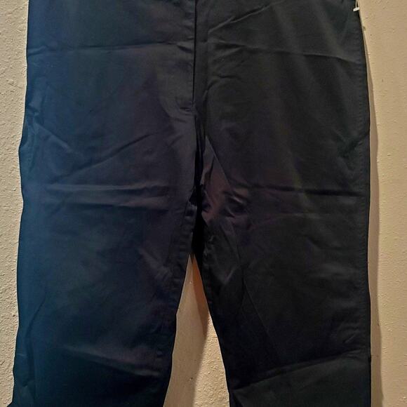 Avenue black capris cropped pants stretch plus size 16 office, work, party, New - Picture 4 of 14